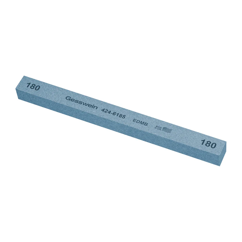 Gesswein® EDM Blue Stones - 1/2" x 1/2" x 6", 180 Grit  (Pkg. of 6)