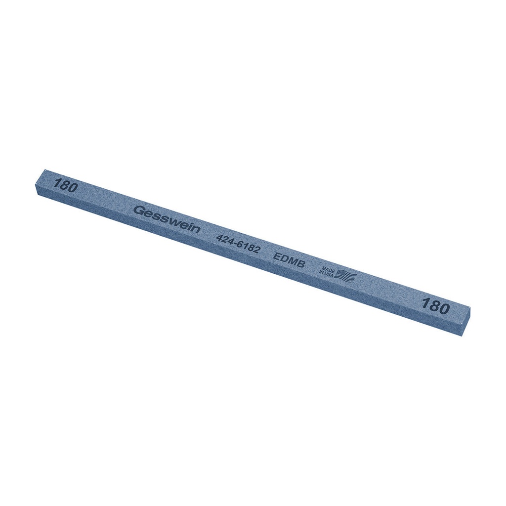 Gesswein® EDM Blue Stones - 1/4" x 1/4" x 6", 400 Grit  (Pkg. of 12)