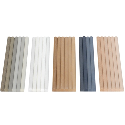 [425-0123] Gesswein® EDM Stones - 1/4" x 6" Hybrid, 120 Grit  (Pkg. of 12)