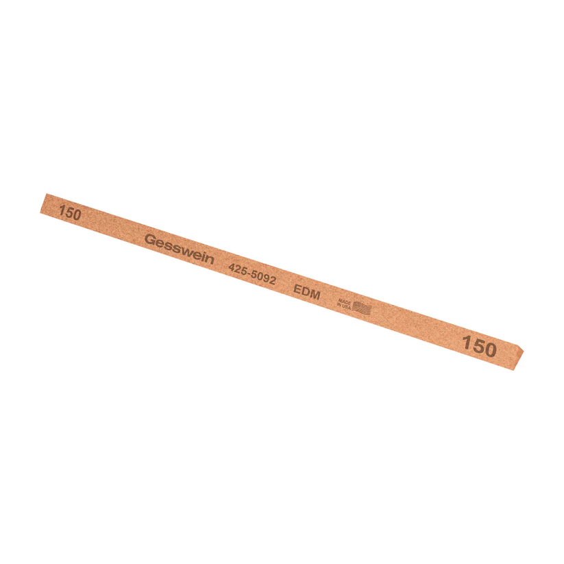 Gesswein® EDM Stones - 1/4" x 6", Triangle, 150 Grit  (Pkg. of 12)