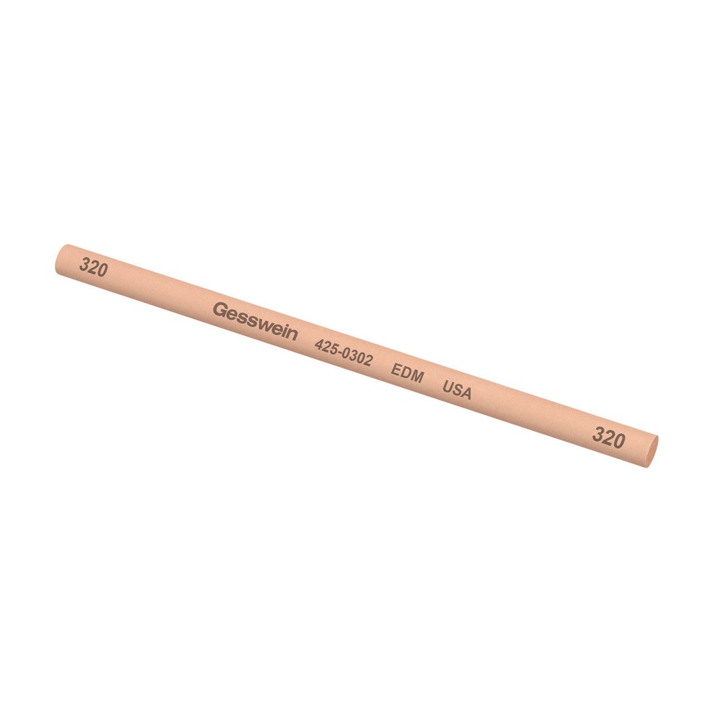 [425-5092] Gesswein® EDM Stones - 1/4" x 6", Triangle, 150 Grit  (Pkg. of 12)