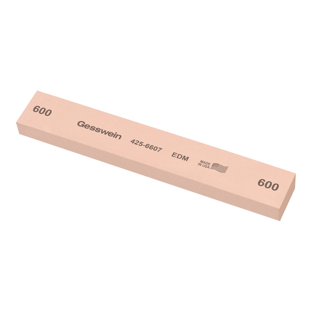 [425-6007] Gesswein® EDM Stones - 1" x 1/2" x 6", 100 Grit  (Pkg. of 6)