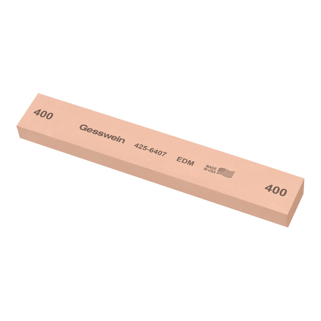 [425-6127] Gesswein® EDM Stones - 1" x 1/2" x 6", 120 Grit  (Pkg. of 6)