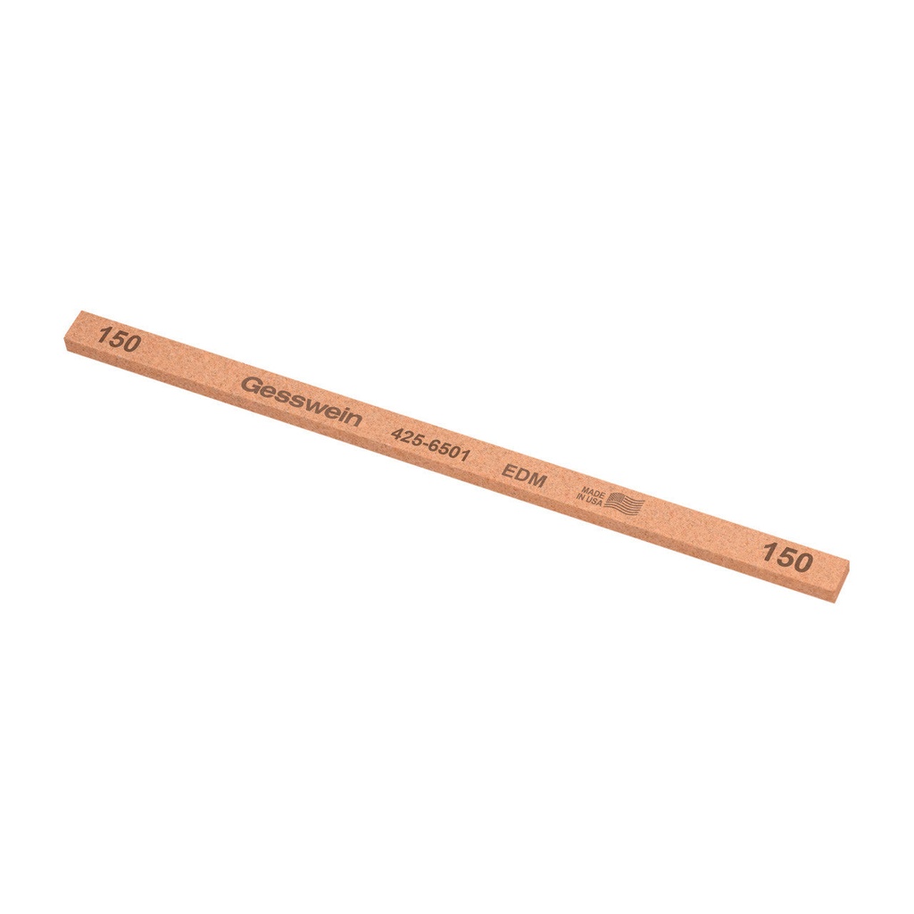 [425-6301] Gesswein® EDM Stones - 1/4" x 1/8" x 6", 320 Grit  (Pkg. of 12)