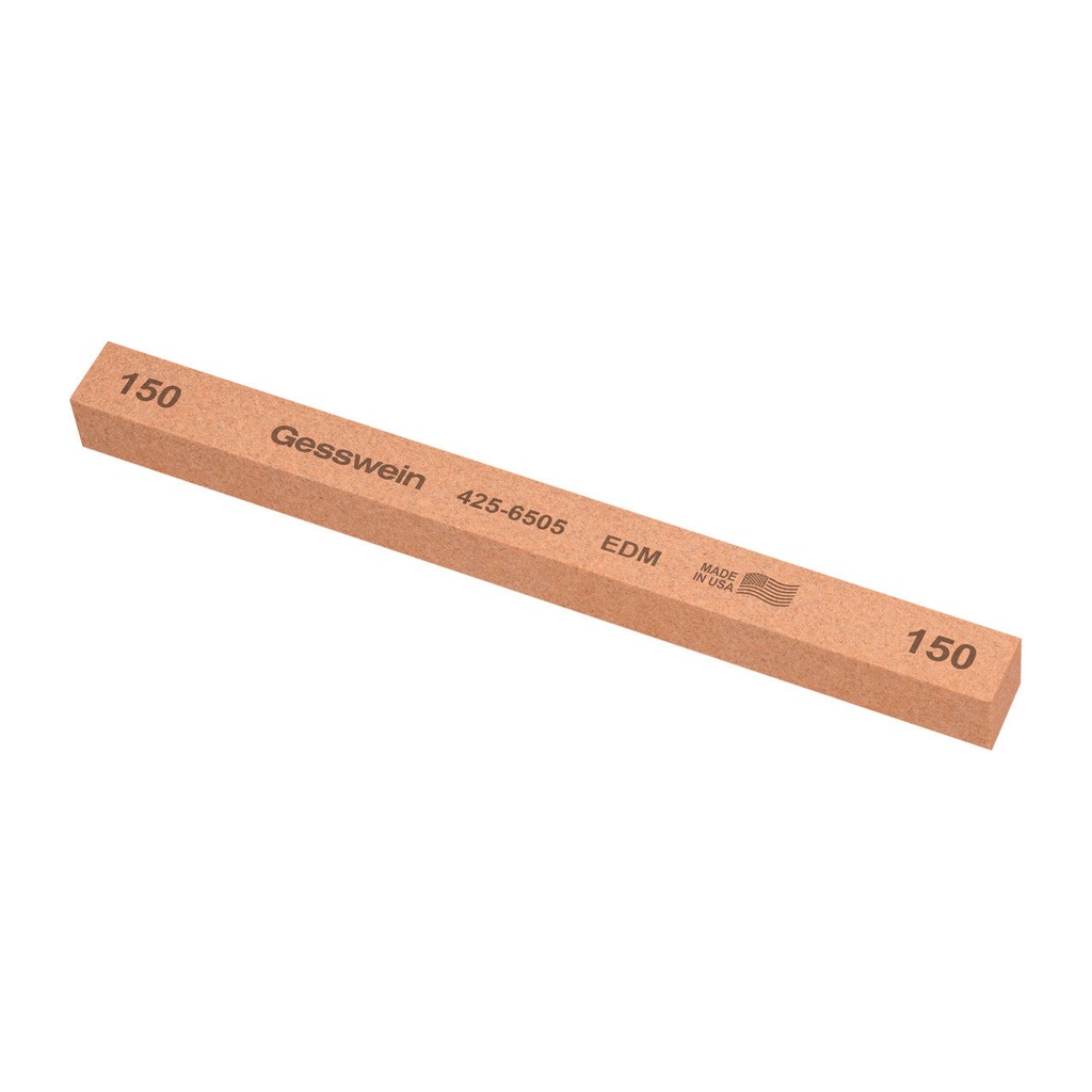[425-6305] Gesswein® EDM Stones - 1/2" x 1/2" x 6", 320 Grit  (Pkg. of 6)