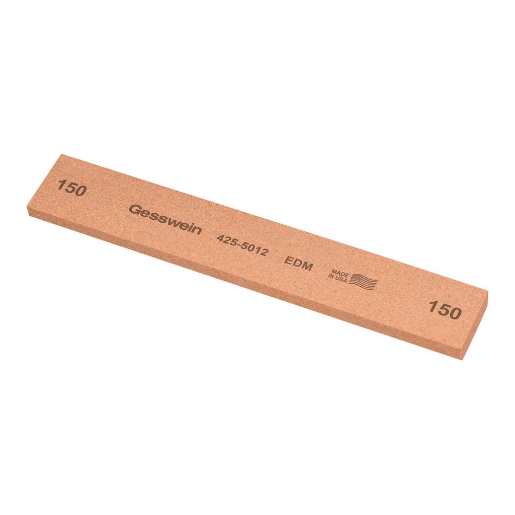 [425-6312] Gesswein® EDM Stones - 1" x 1/4" x 6", 320 Grit  (Pkg. of 6)