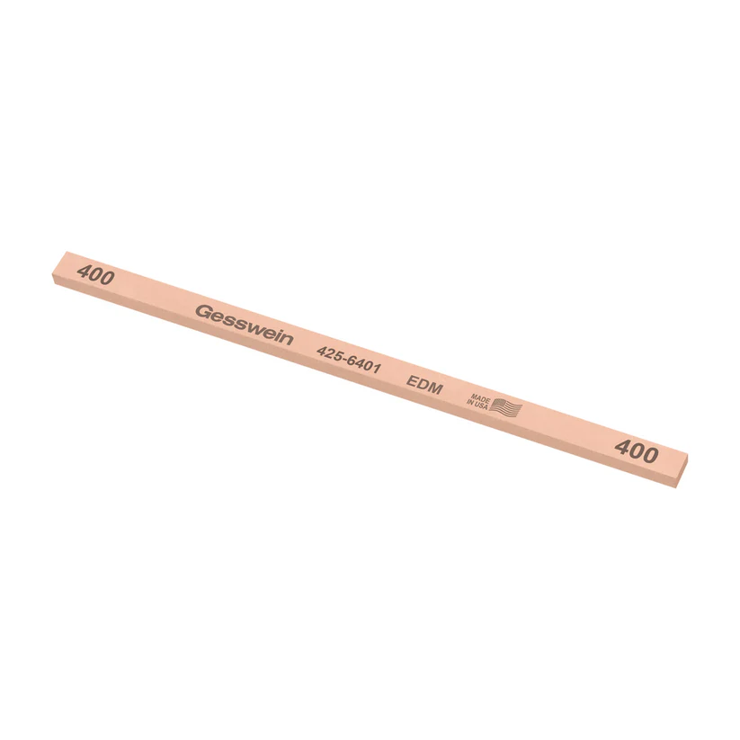 Gesswein® EDM Stones - 1/4" x 1/8" x 6", 400 Grit  (Pkg. of 12)