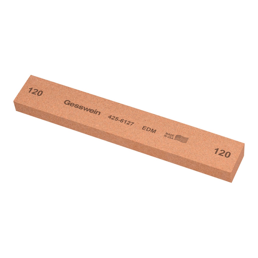 [425-6407] Gesswein® EDM Stones - 1" x 1/2" x 6", 400 Grit  (Pkg. of 6)