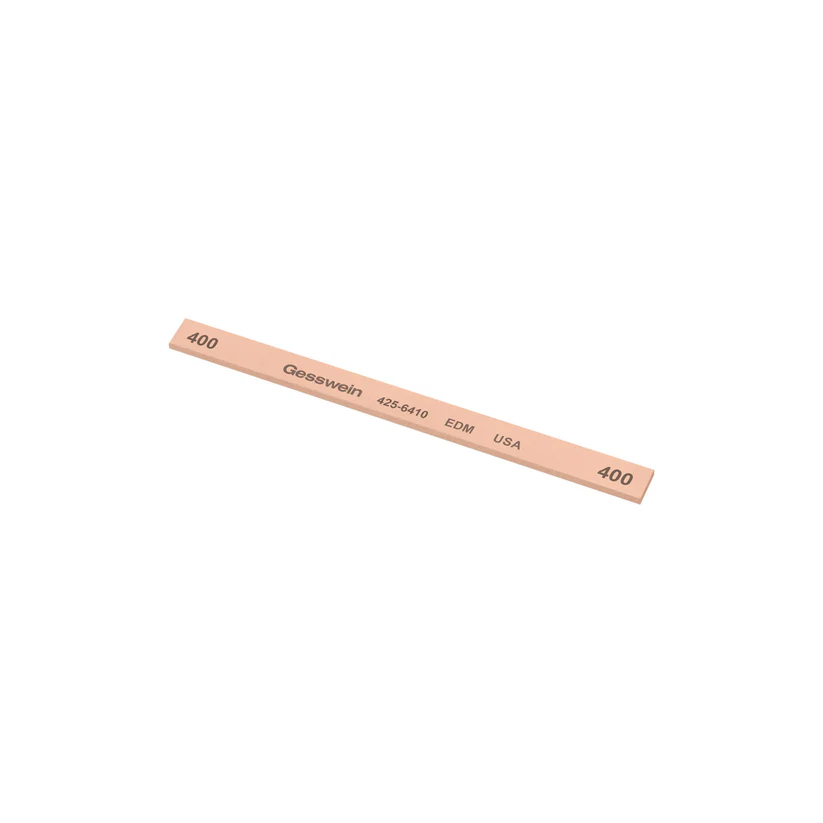 Gesswein® EDM Stones - 1/4" x 1/16" x 4", 400 Grit  (Pkg. of 12)