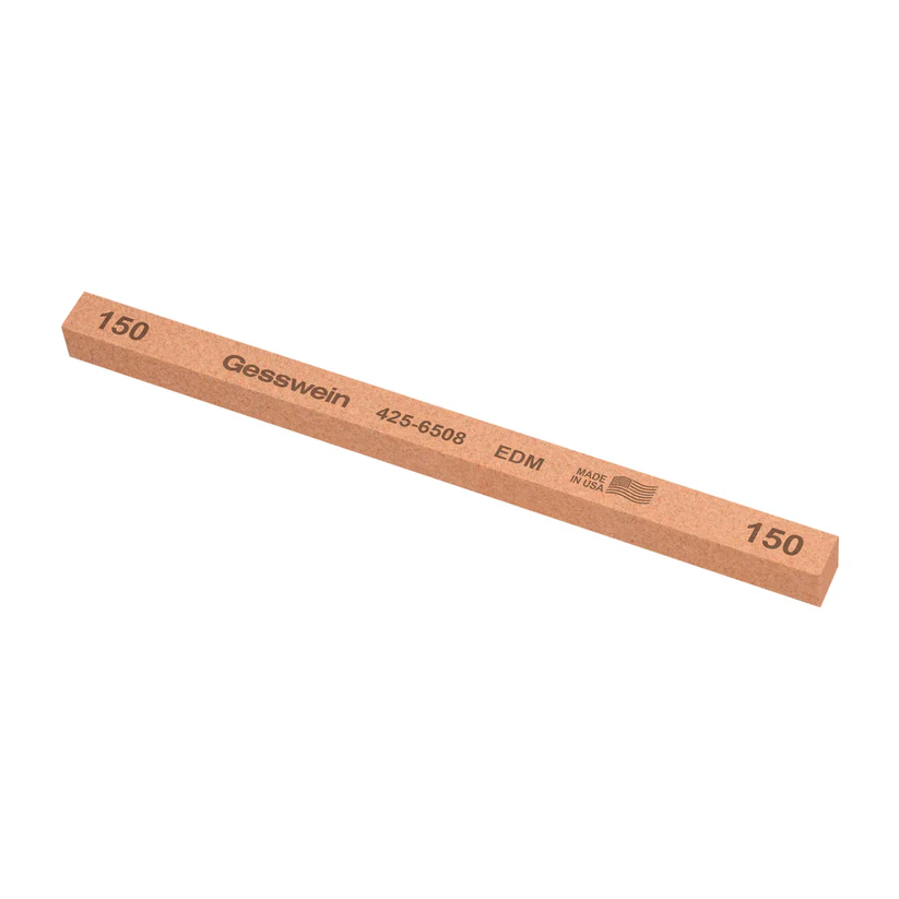 Gesswein® EDM Stones - 3/8" x 3/8" x 6", 150 Grit  (Pkg. of 12)
