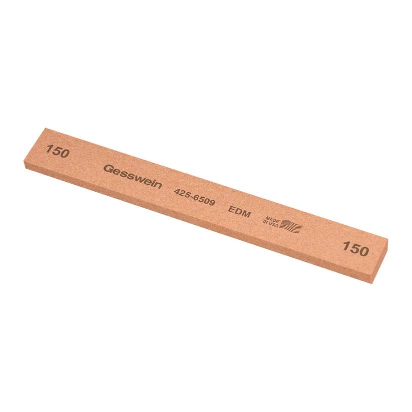 Gesswein® EDM Stones - 3/4" x 1/4" x 6", 150 Grit  (Pkg. of 6)