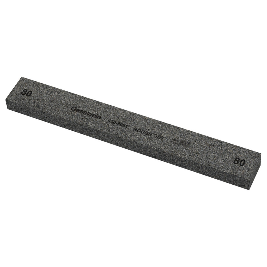 [430-8201] Gesswein® Rough Out Stones - 1" x 1/2" x 8", 220 Grit  (Pkg. of 6)