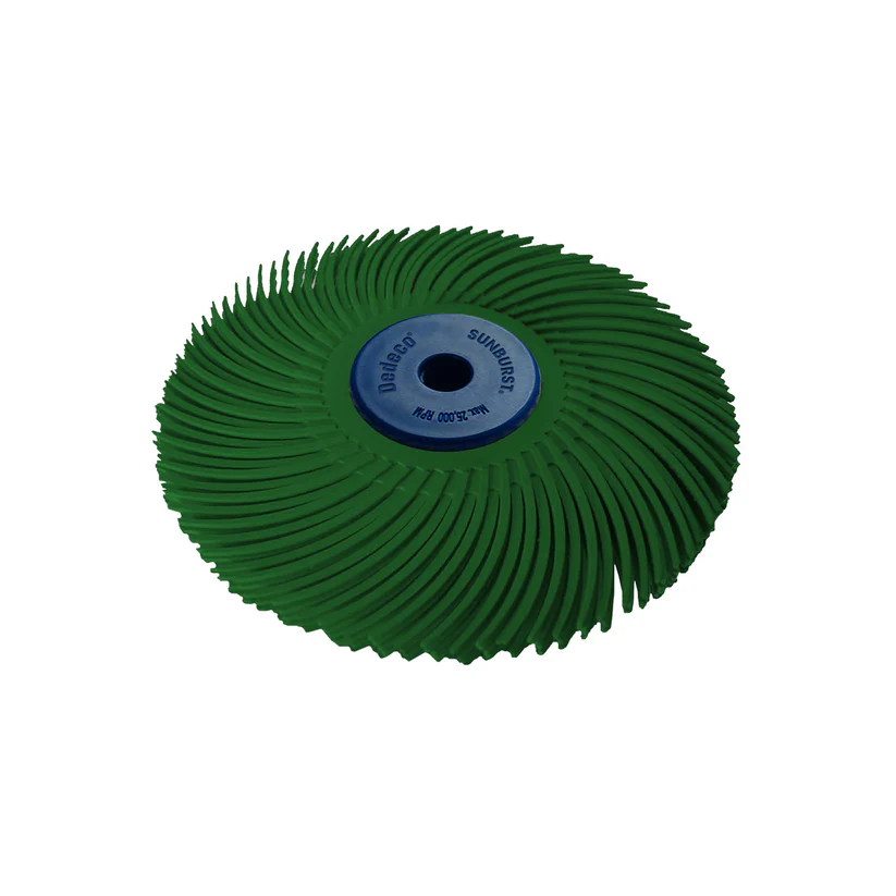 Dedeco® SUNBURST® Radial Discs - 3" 3-Ply, 50 grit