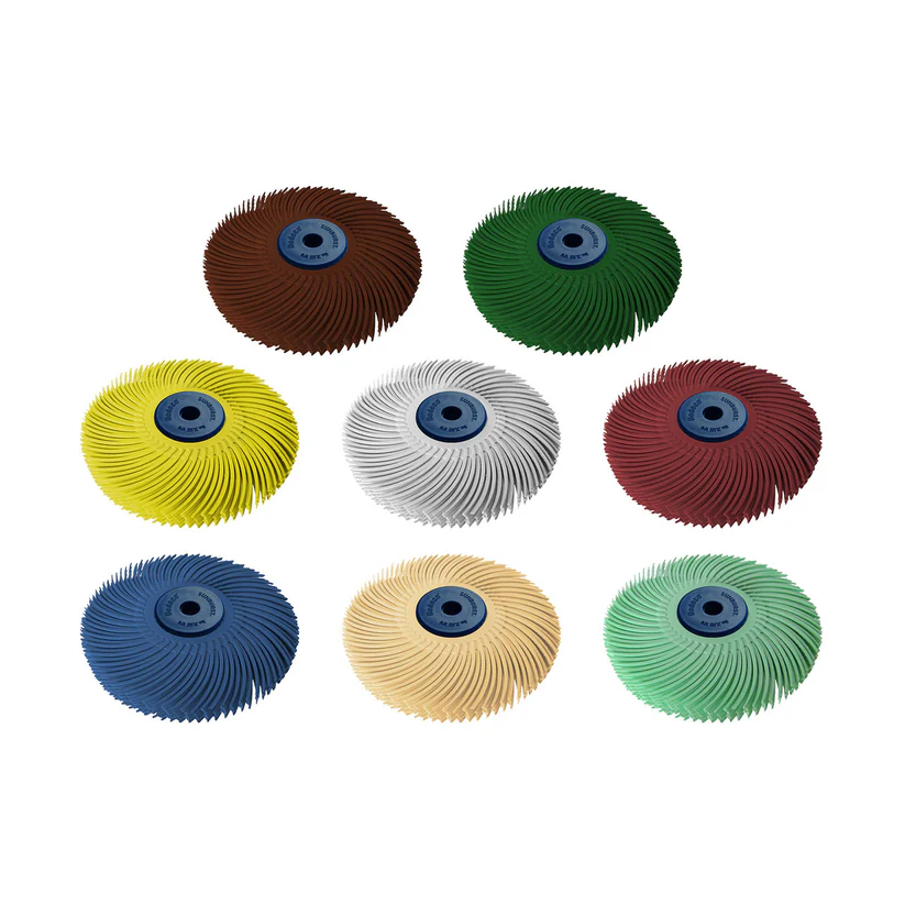 [145-5259] Dedeco® SUNBURST® Radial Discs - 3" 6-Ply Set of 8