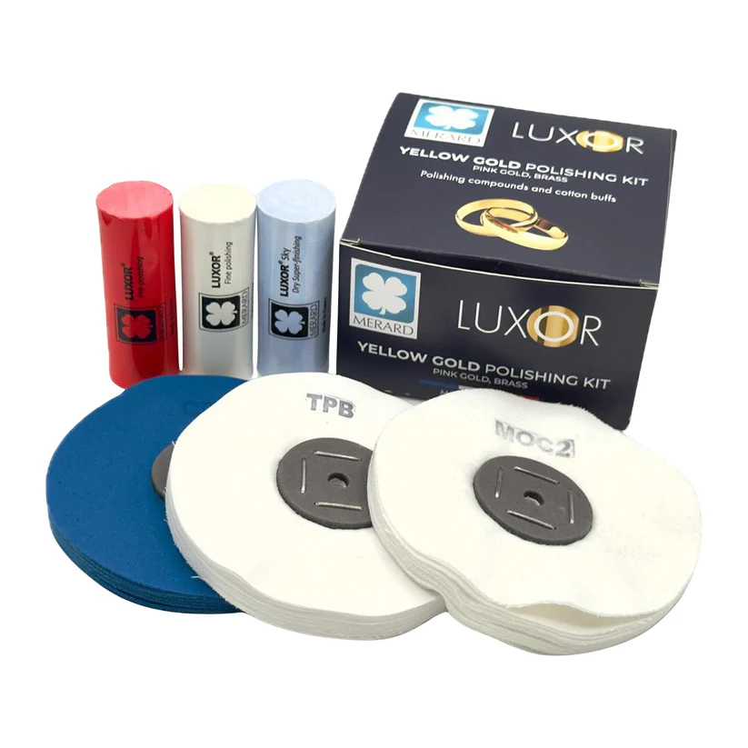 [810-0047] Merard Luxor® Yellow Gold Polishing Set