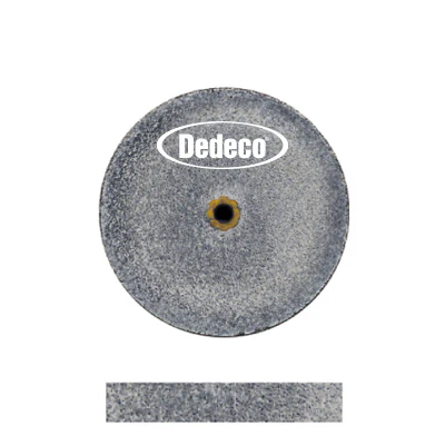 Dedeco® Koolies 3/4" x 1/8" Heatless Grinding Wheels Black - Pkg. of 10