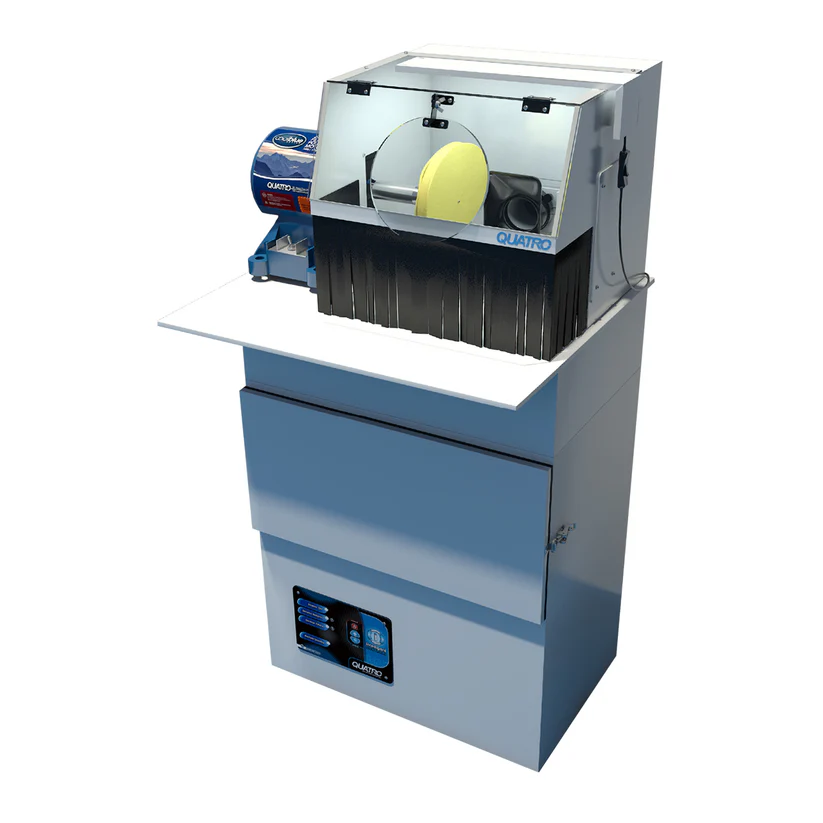 [854-2150] Quatro SPU Junior Superflow Standalone Polishing System with ClearView Drawers