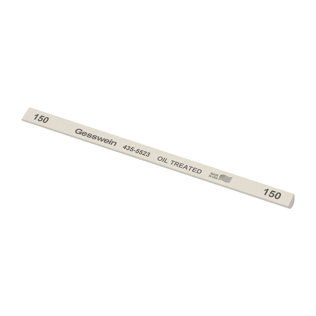 Gesswein® Oil-Treated Stones - 1/4" x 6" Hybrid, 800 Grit  (Pkg. of 12)