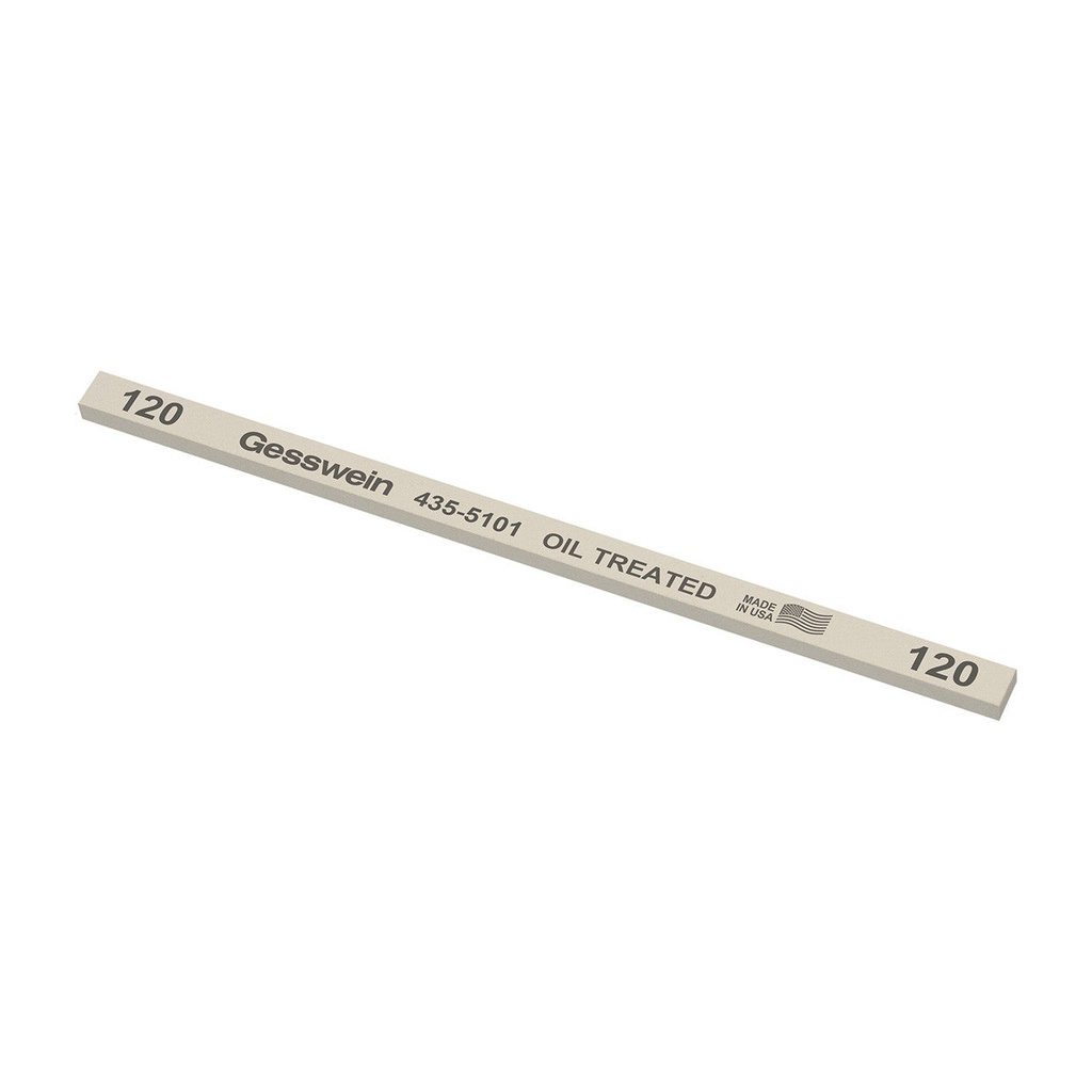 Gesswein® Oil-Treated Stones - 1/4" x 1/8" x 6", 1200 Grit  (Pkg. of 12)