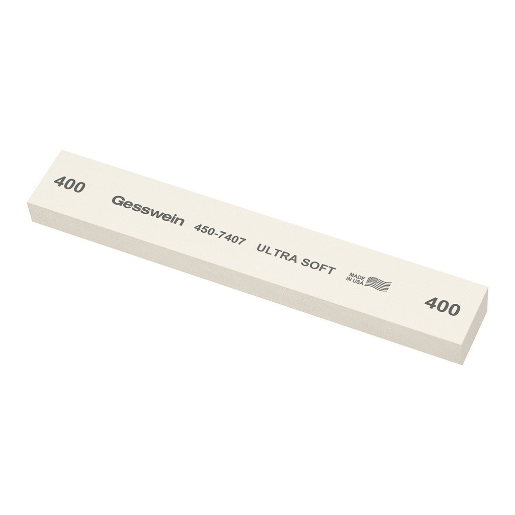 Gesswein® Ultra-Soft Stones - 1" x 1/2" x 6", 320 Grit  (Pkg. of 6)