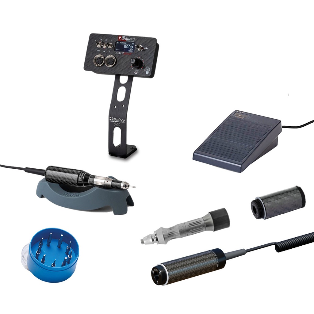 [510-7017] Badeco MX-2 Rotary and Hammer Handpiece Set