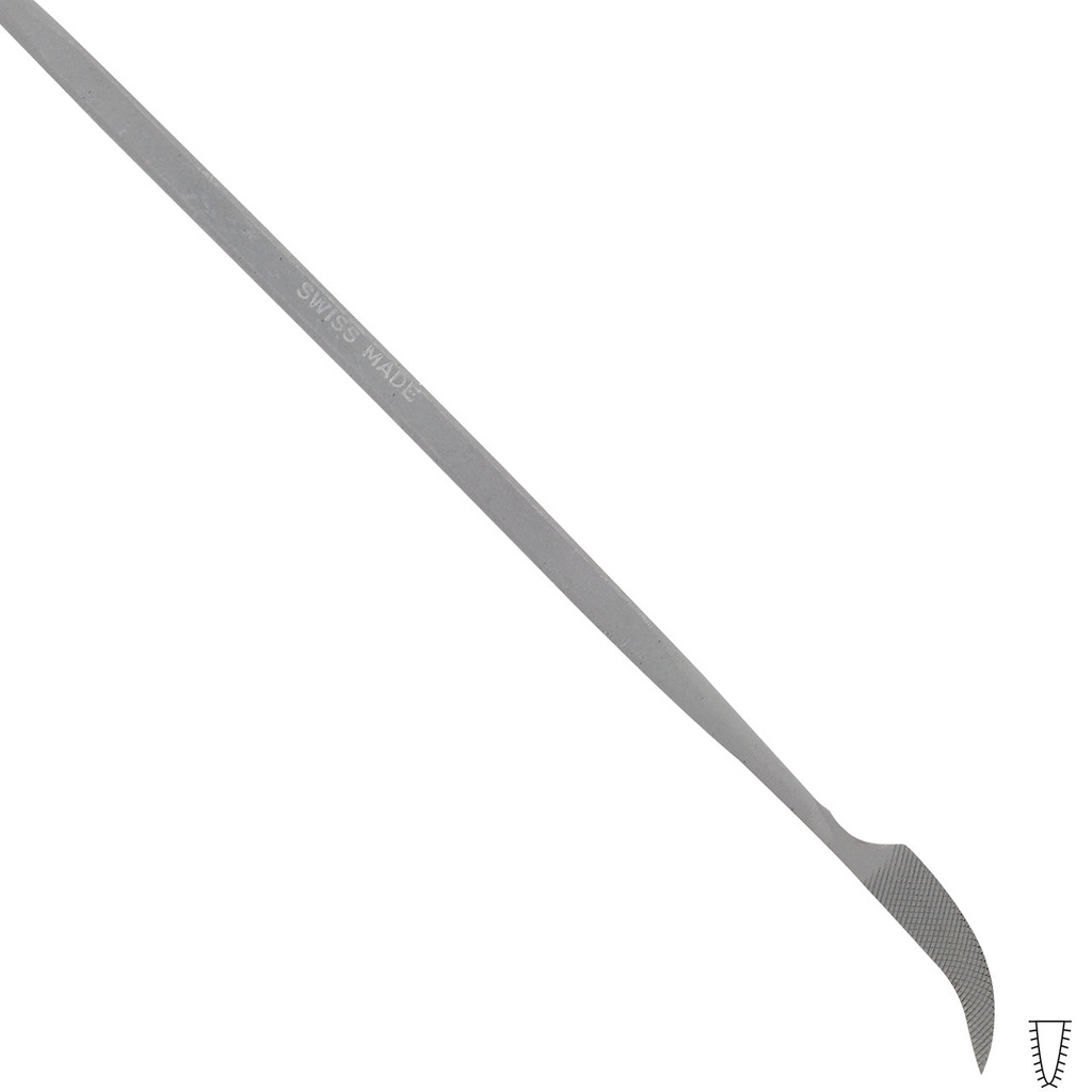 Grobet USA® 955 Cut 2 Diesinker's Riffler