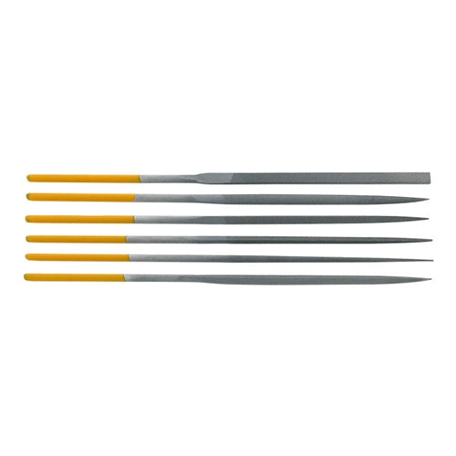 Grobet USA® INOX Cut 2 Needle File Set of 6
