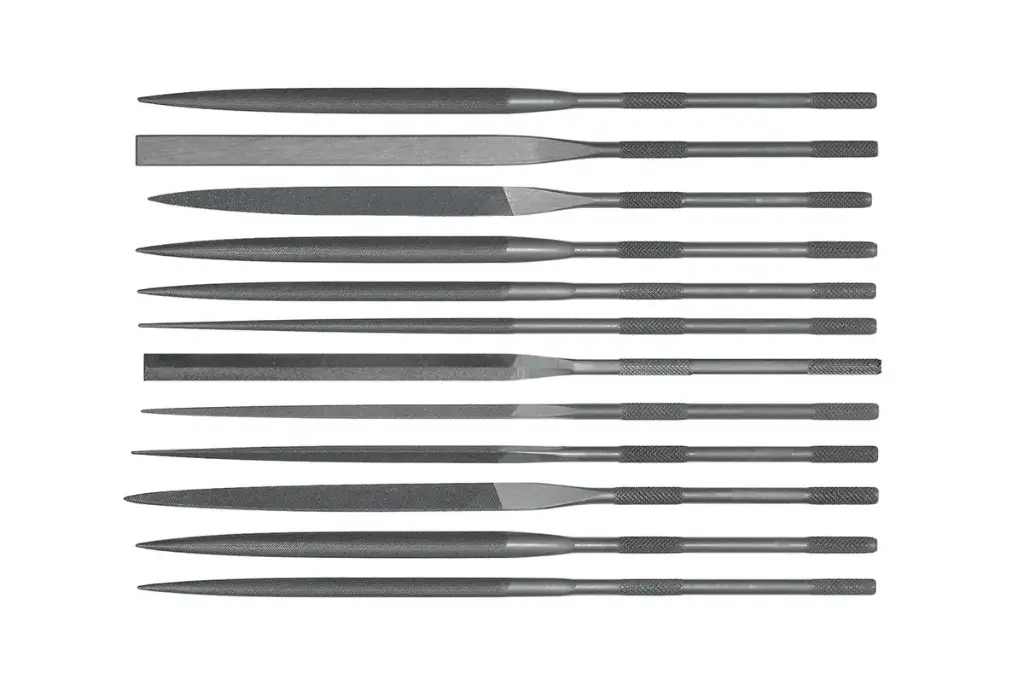 [603-1400] Grobet USA® 14cm Cut 0 Swiss Pattern Needle File Set