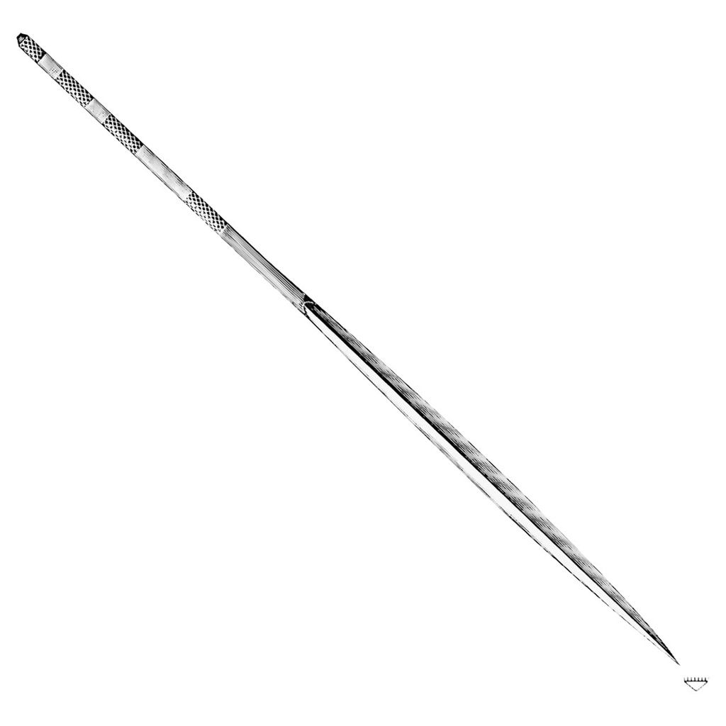Grobet USA® Barrette 16cm Cut 00 Swiss Pattern Needle File
