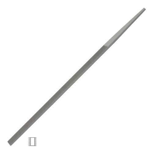 Grobet USA® Pillar Narrow 4" Cut 0 Swiss Pattern Precision File