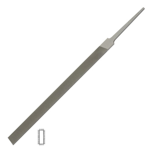 Grobet USA® Equalling 8" Cut 0 Swiss Pattern Precision File