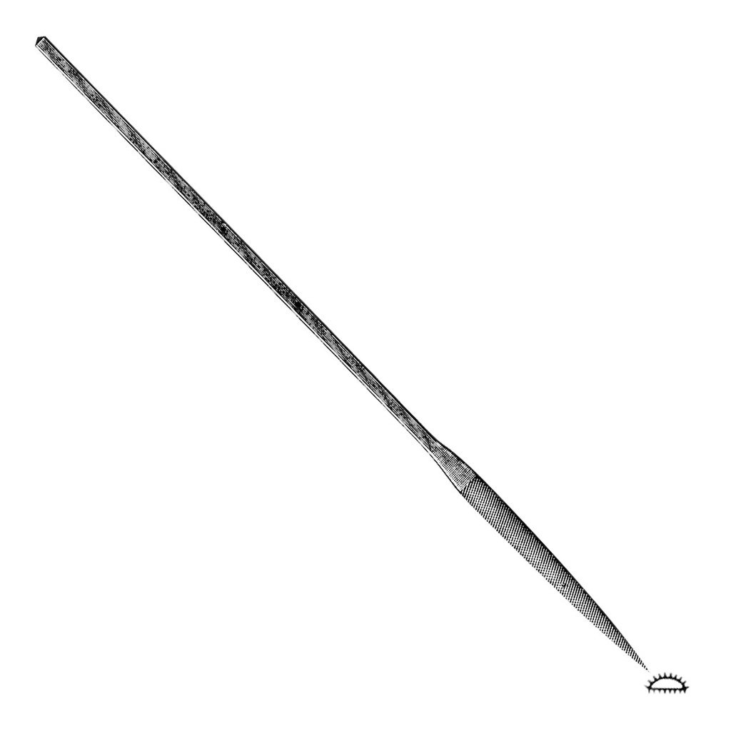 Escapement Files - Half-Round, Cut 2