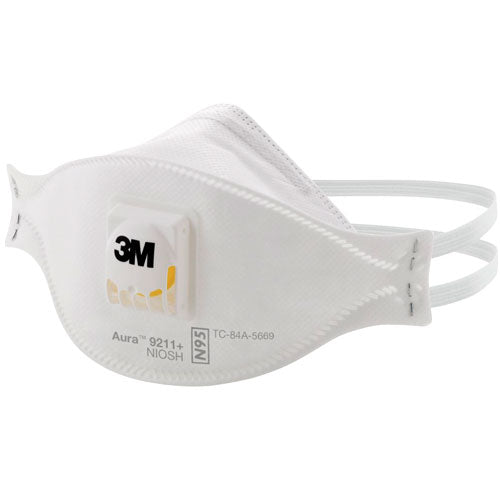 [805-0997] 3M™ Disposable Particulate Flatfold Respirators - Box of 10 Masks