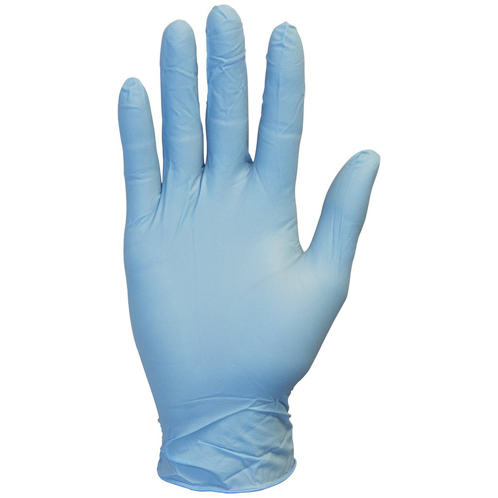 [805-1077] Nitrile Blue Glove Small (100)