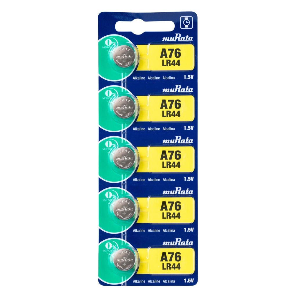 Sony® Murata Batteries - LR44 (Pkg. of 5)