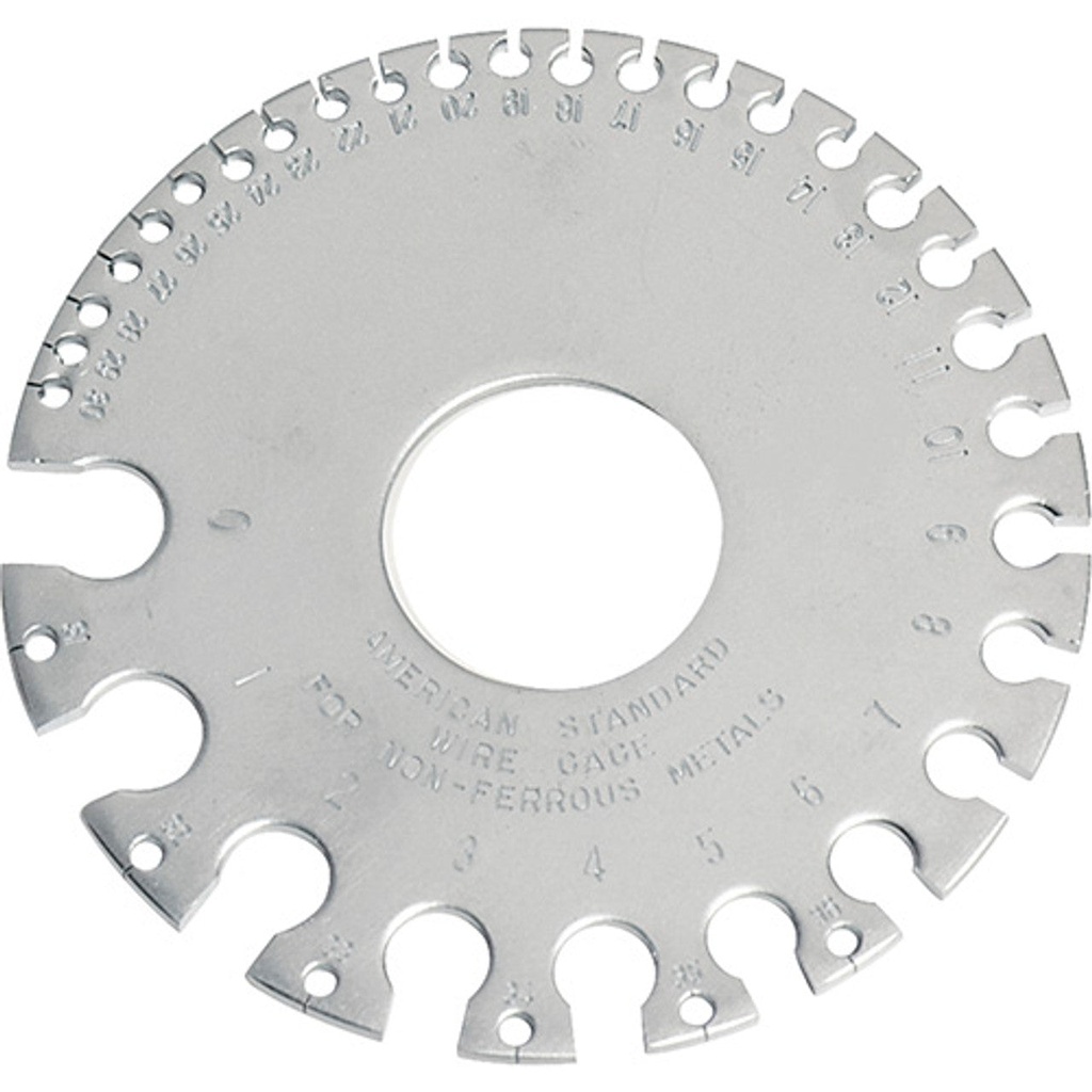 [813-0700] American Standard Wire & Sheet Gauge, B&S Gauge