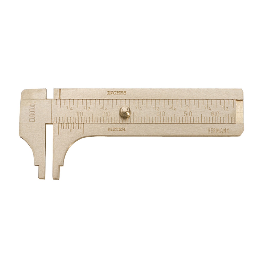 Deluxe 60mm Brass Sliding 2-1/2" Gauge