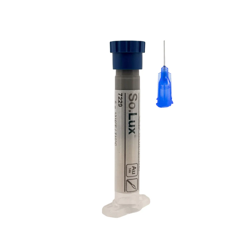[831-1429] So.Lux® 7229 14K White Easy Torch Solder Paste - 5gr for MK3+ Dispenser
