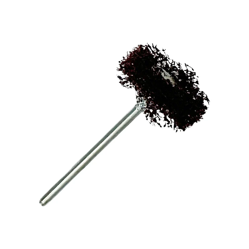 Medium 7/8" Satin Finish Buffs - 3/32" Shank Pkg of 12