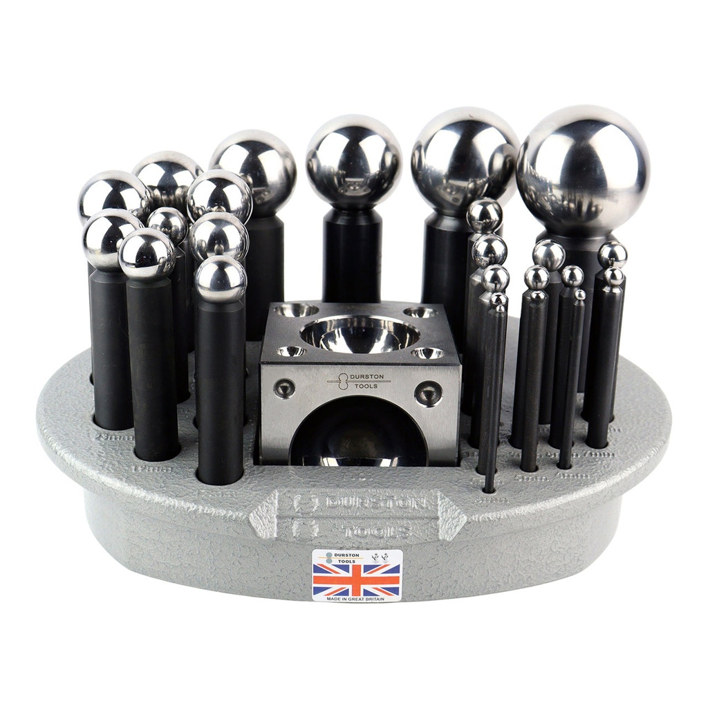 [815-1027] Durston Large Dapping Punch Set