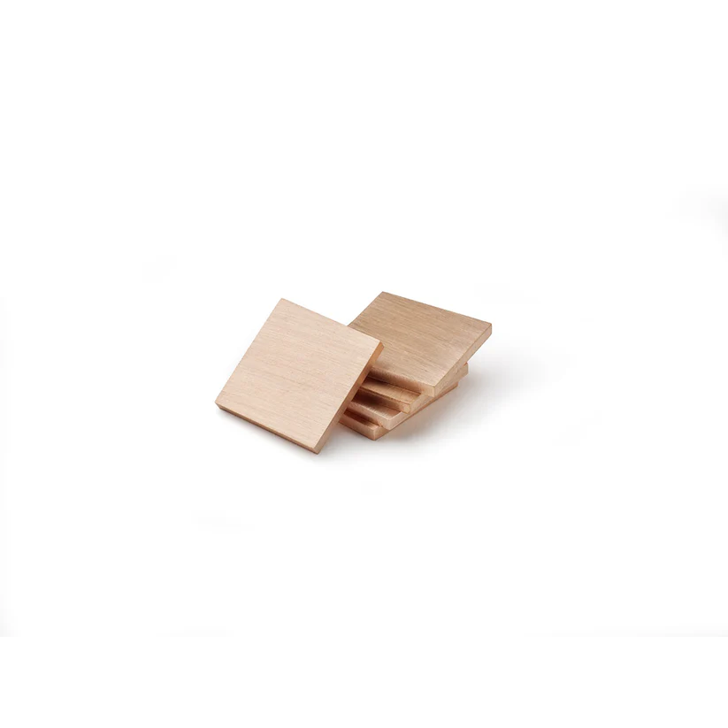 [856-9412] Practice Plates - 20x20mm, Pkg. Of 5