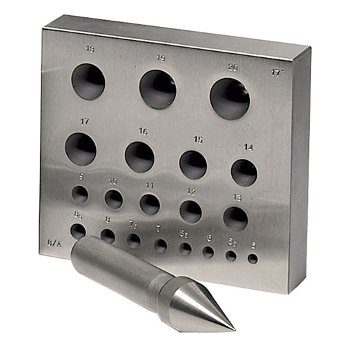 [815-2060] Oval 17° Bezel Block & Punch Set
