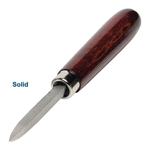 [816-0160] Wood Handle Scraper with Solid-Blade