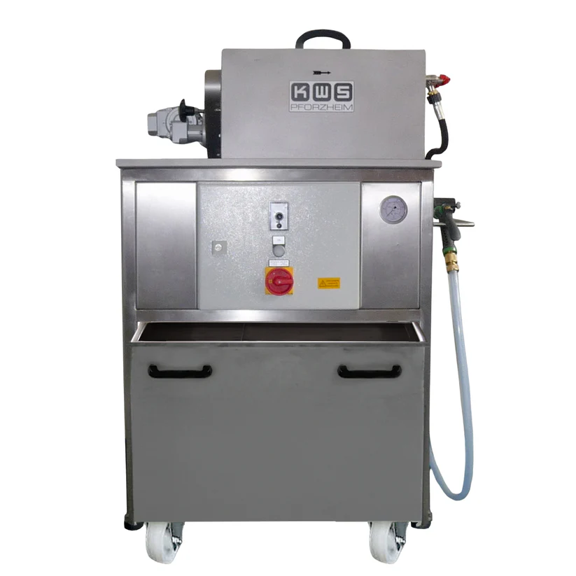KG 100 Automatic Flask Devesting and Cast Cleaning Machine with Cascade Separator