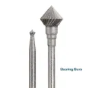 Jewelers Carbide Burs, 3/32" Shank - Bearing 4 (1.50mm)