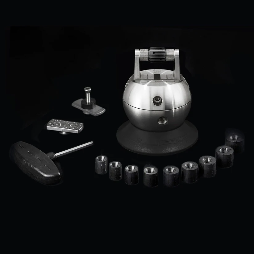 [856-9500] JURA QC Basic Set - 85mm Eccentric Ball Vise