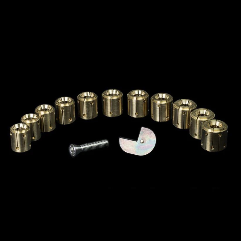 [856-9513] JURA Set of 15 Brass Collets