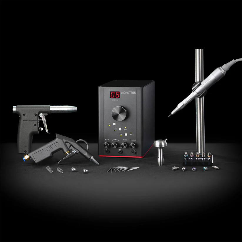 JURA Graver PRO with 2 Handpieces and 2 Air Blowers