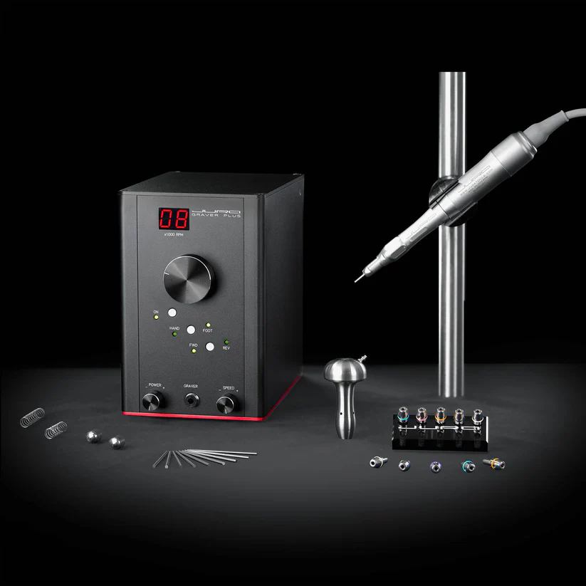 [856-9802] JURA Graver PLUS with Standard and Slim Fit Handpiece
