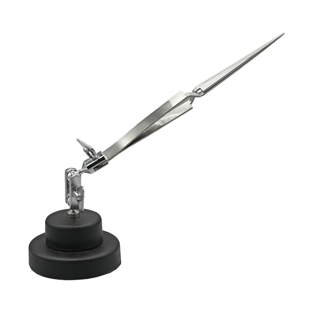 [816-1800] Third Hand Base w/ Cross Lock Tweezer